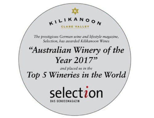 Kilikanoon Awarded Top 5 Wineries in the World by German Wine & Lifestyle Magazine